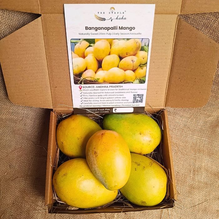 Safeda( Banganapalli) Mangoes - Andhra/ TN The Staple Kaka