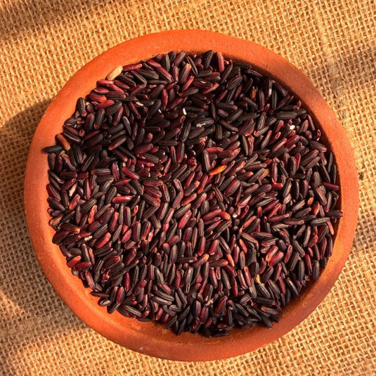 Black Rice (Chak-Hao) from Nagaland – Antioxidant-Rich Heritage Grain by Staple Kaka