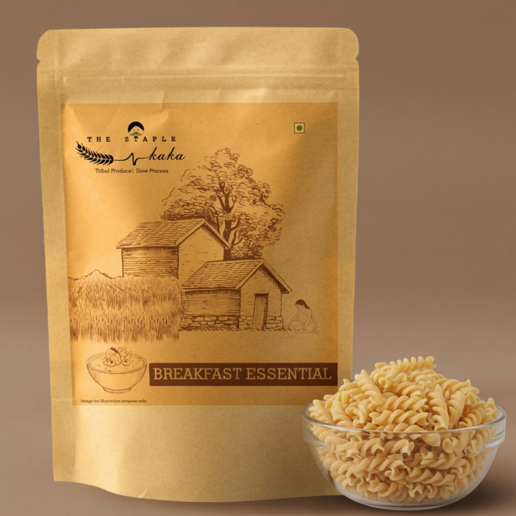 the staple kaka wheat sooji pasta
