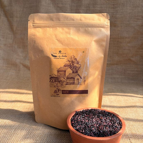 Black Rice (Chak-Hao) from Nagaland – Antioxidant-Rich Heritage Grain by Staple Kaka