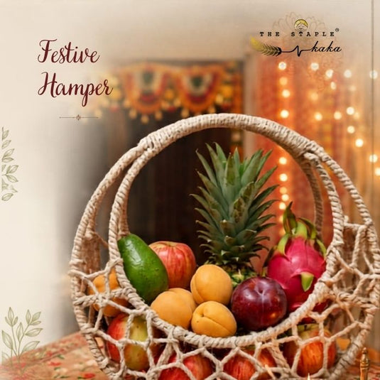 Festive Fruit Basket Hamper