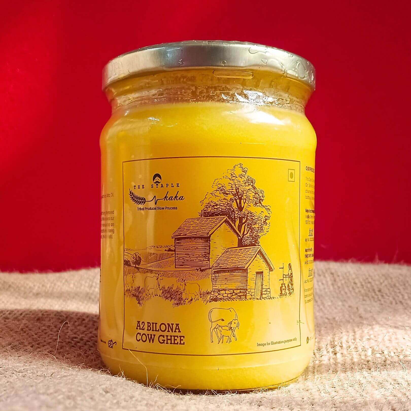 the staple kaka A2 Bilona Cow Ghee