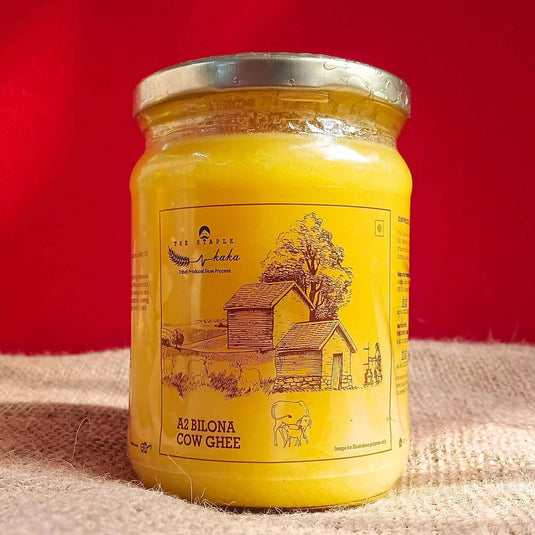the staple kaka A2 Bilona Cow Ghee