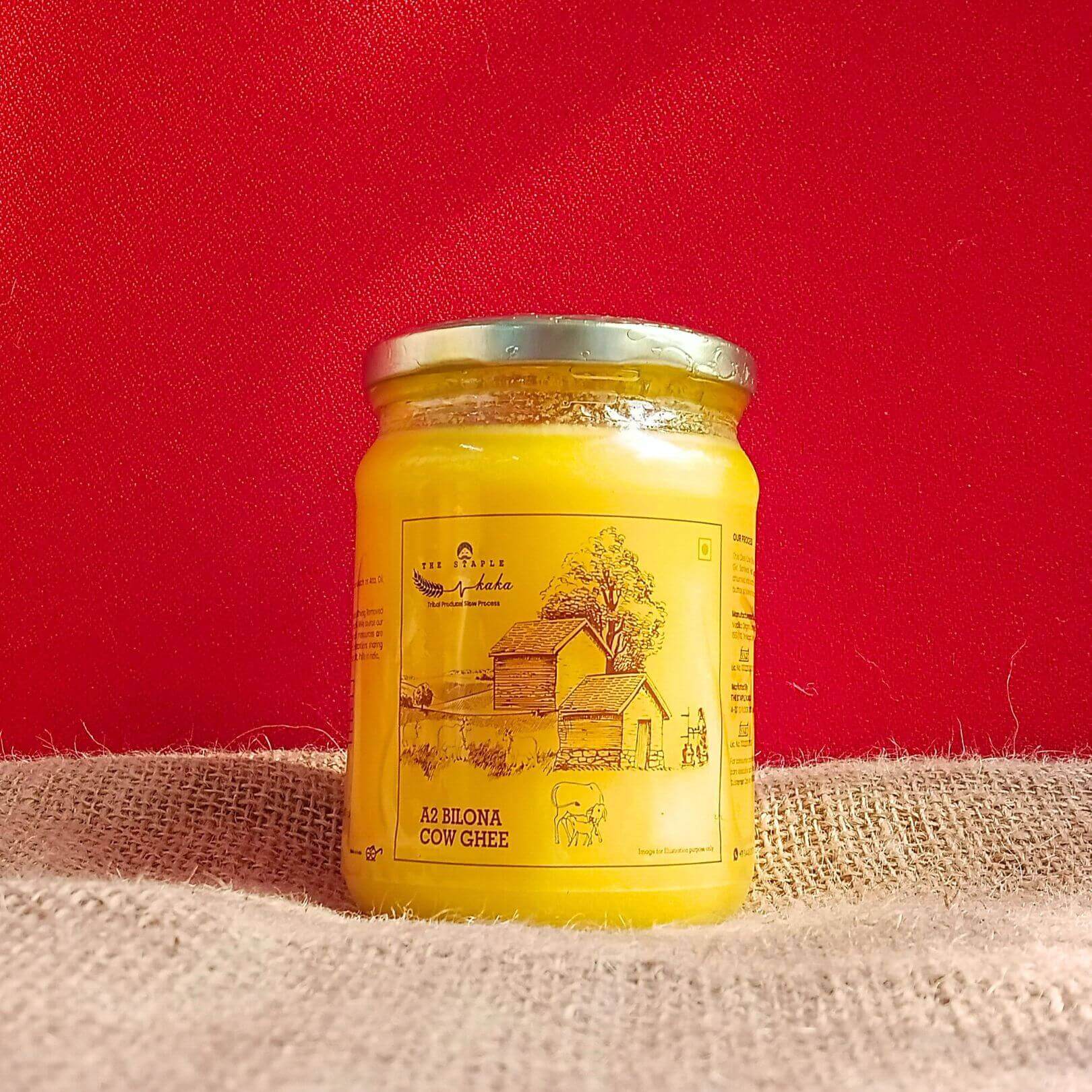 the staple kaka A2 Bilona Cow Ghee