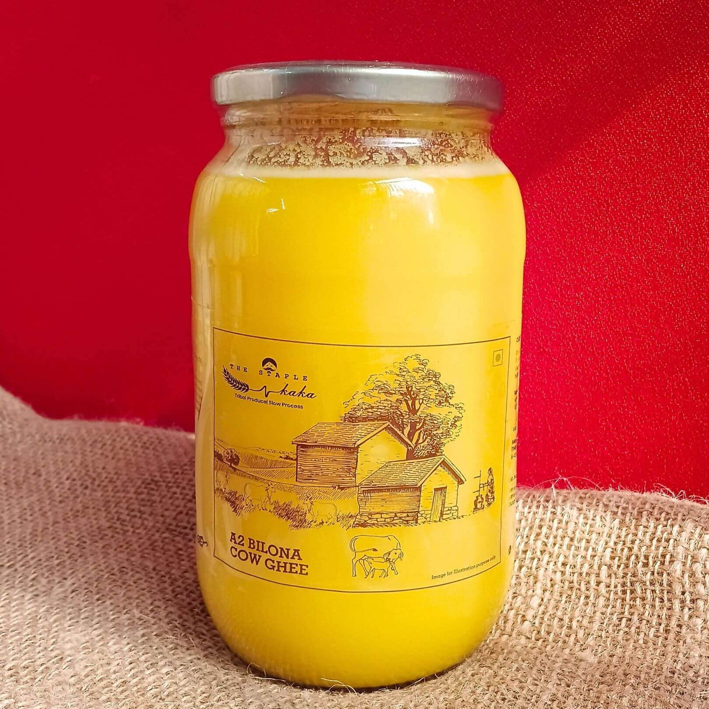 the staple kaka A2 Bilona Cow Ghee