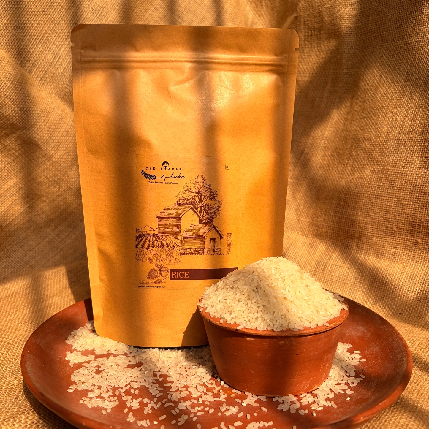 Kala Namak Rice - Traditional & Aromatic | The Staple Kaka