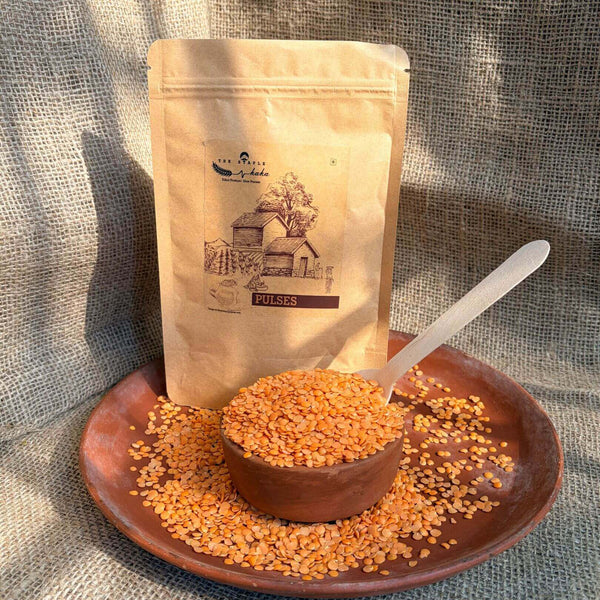 Split Masoor Dal - Unpolished & Wholesome | The Staple Kaka