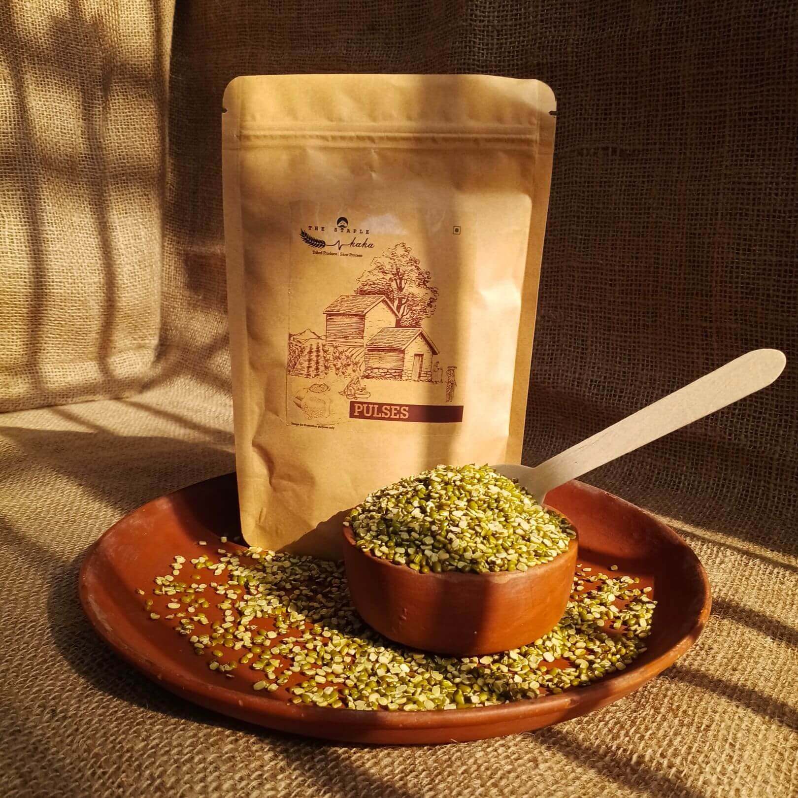 the staple kaka split moong