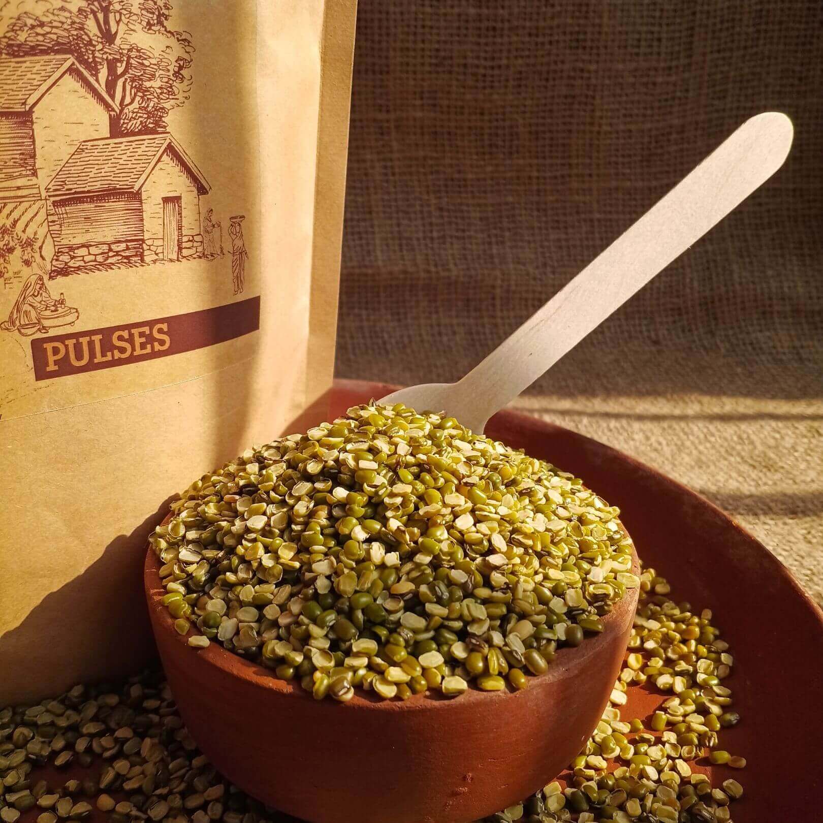 the staple kaka split moong