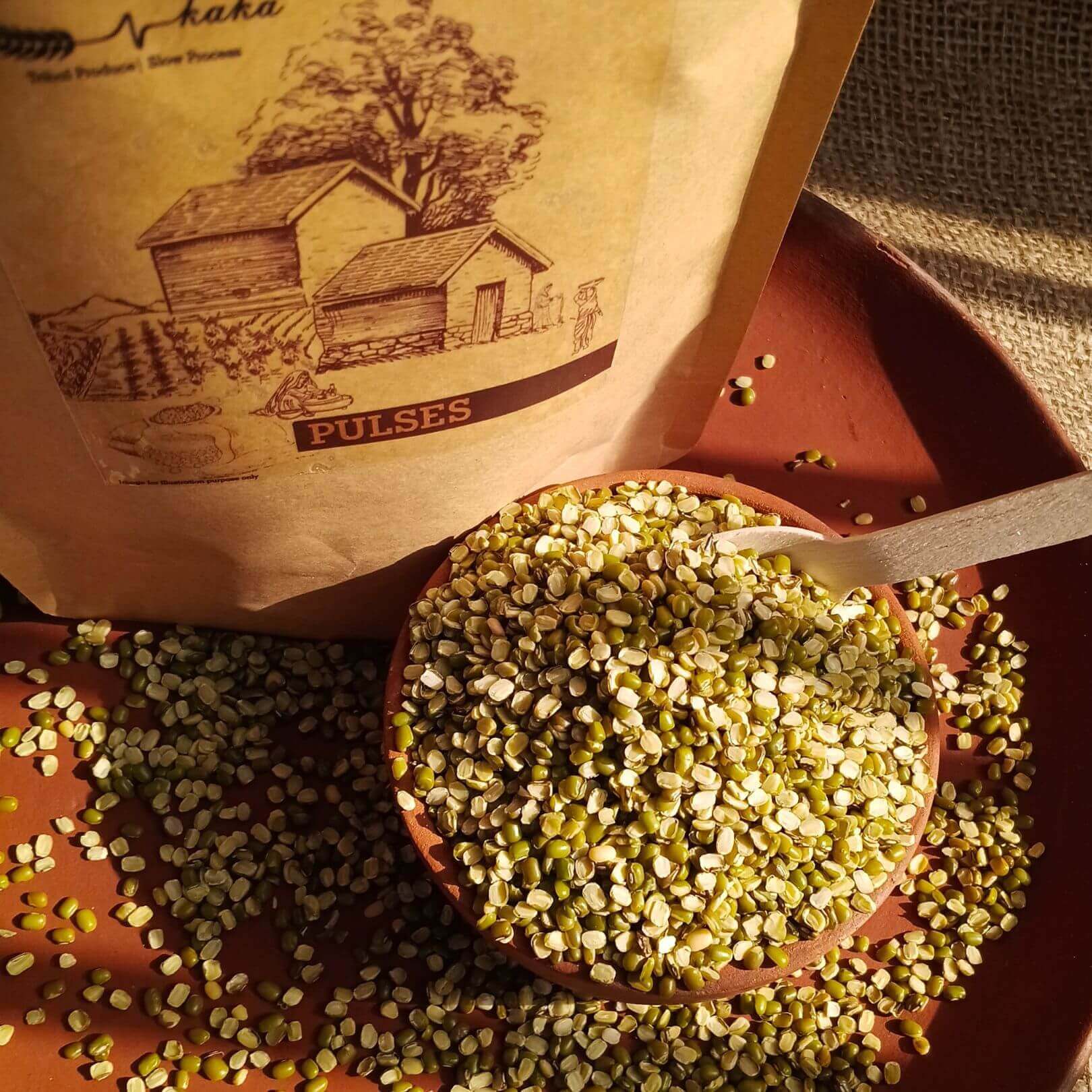 the staple kaka split moong