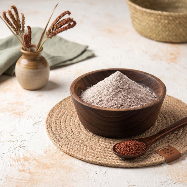 Sprouted Ragi Flour | The Staple Kaka