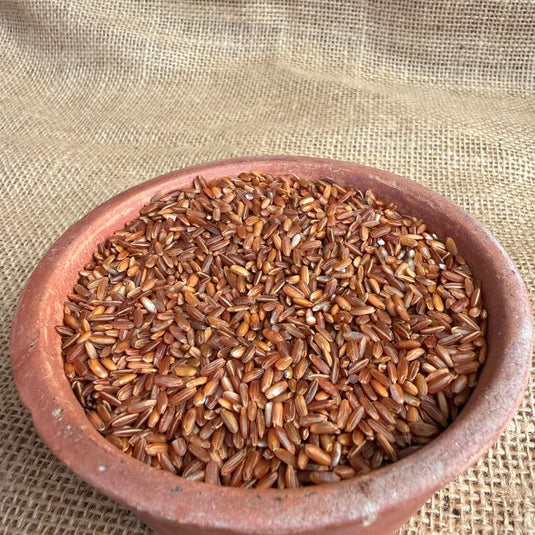 Rakthashali Rice – Ancient Ayurvedic Red Rice for Strength & Vitality by Staple Kaka