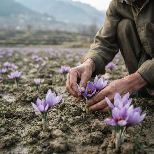 Straight from Kashmir fields