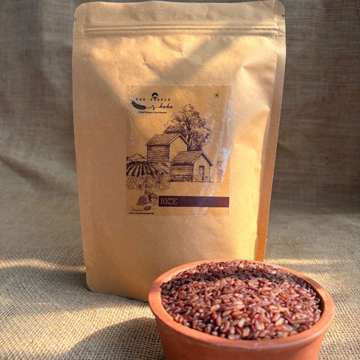 Parboiled (UKDE) Brown Rice – Coastal Heritage Grain from Goa | Staple Kaka