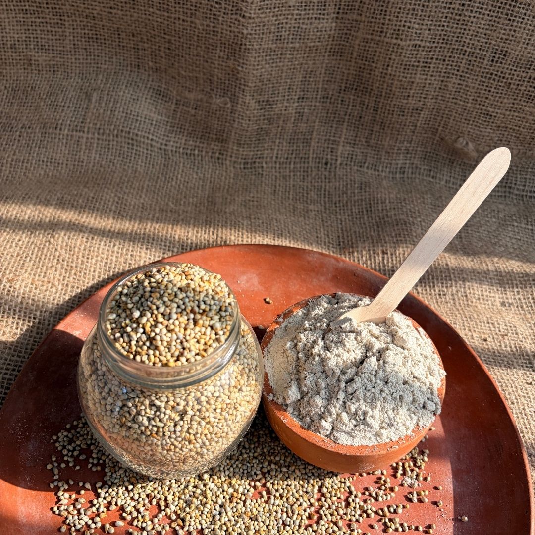 the staple kaka sprouted bajra flour