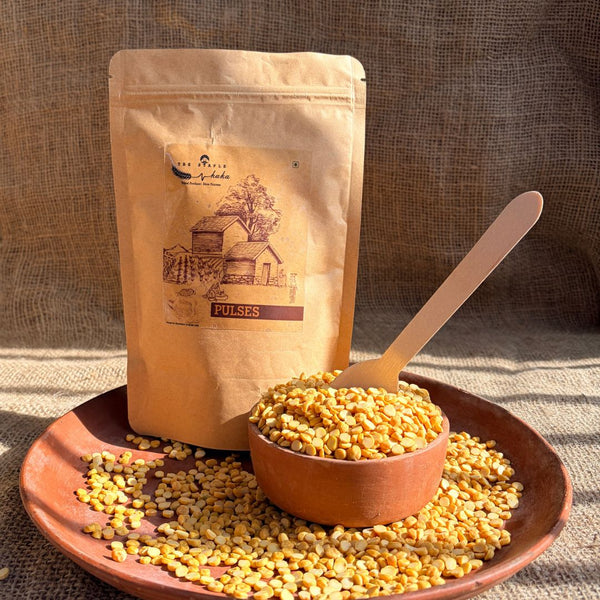 Chana Dal - Organic & Unpolished | The Staple Kaka