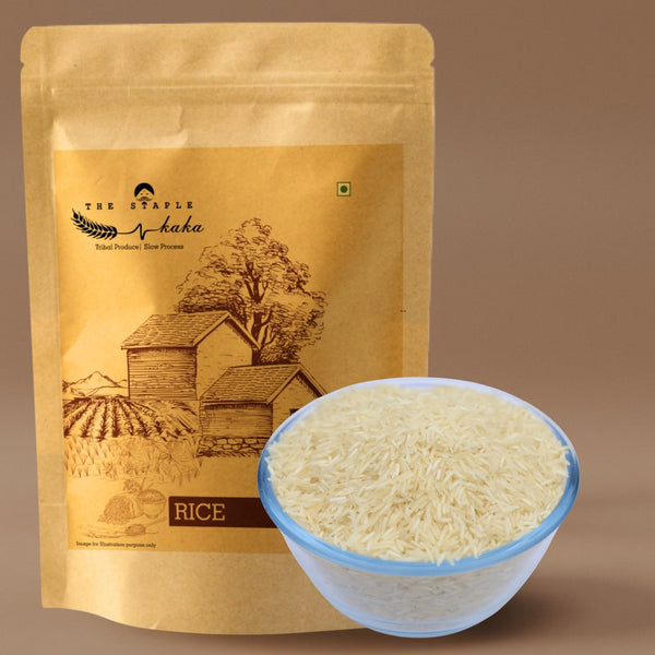 Desi Basmati Rice - Natural & Aromatic | The Staple Kaka