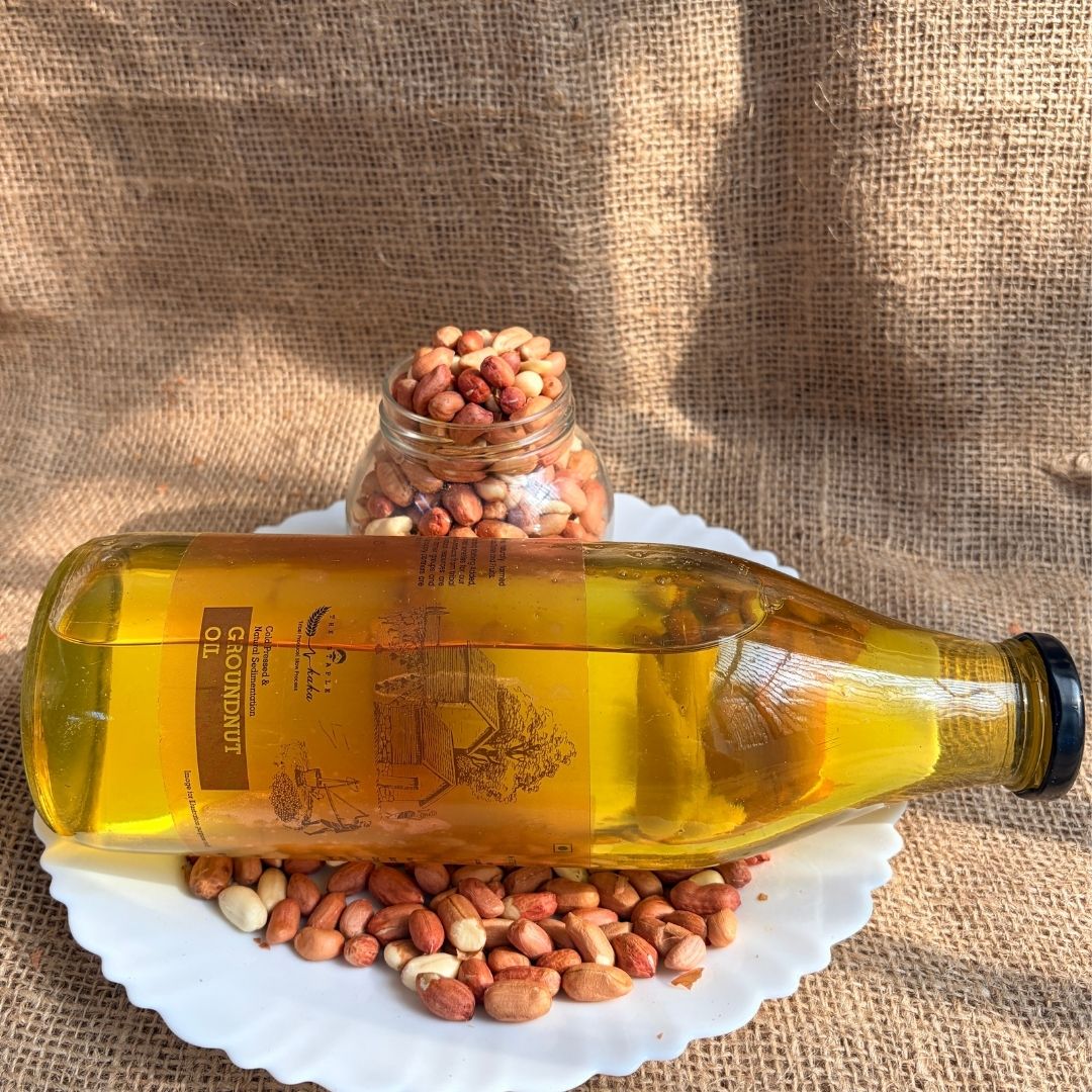 the staple kaka groundnut oil