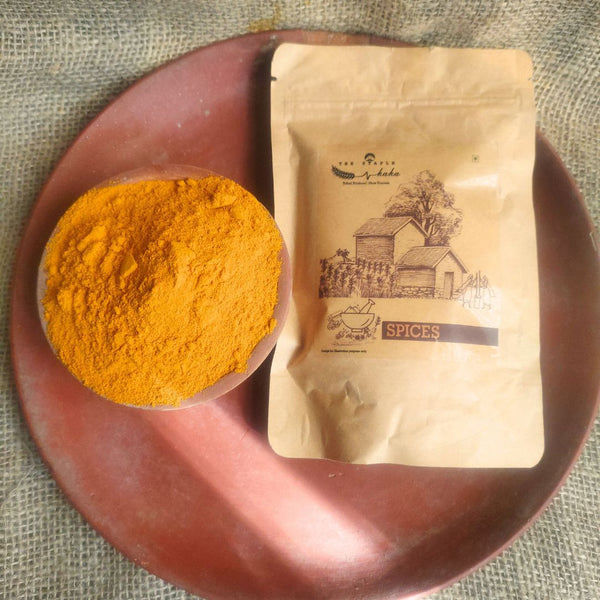 Lakadong Turmeric - North East Haldi Powder - Pure & Natural | The Staple Kaka