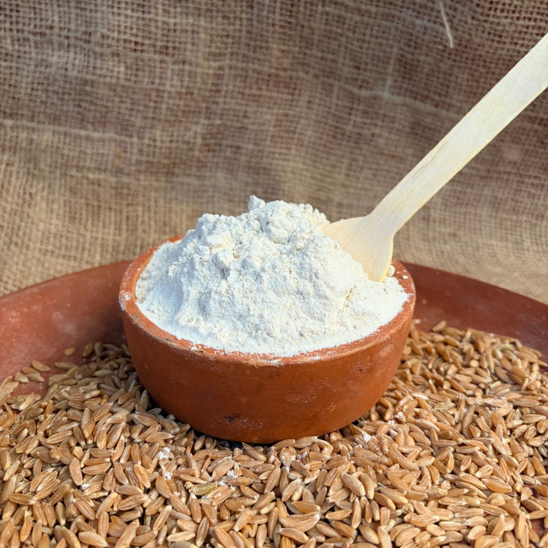 the staple kaka khapli wheat flour