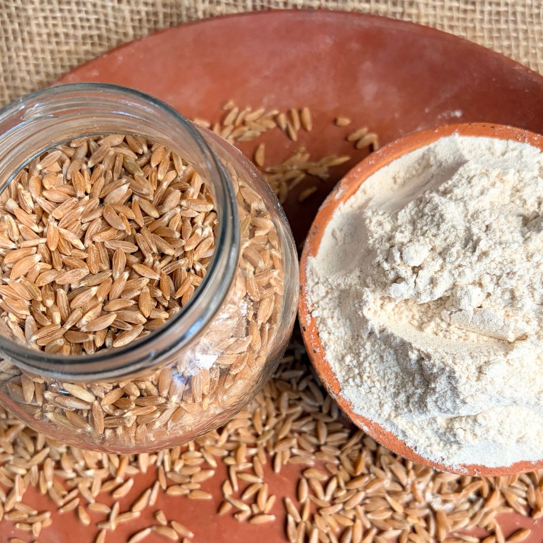 the staple kaka khapli wheat flour