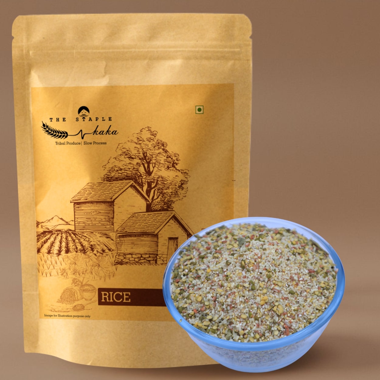the staple kaka khichdi mix