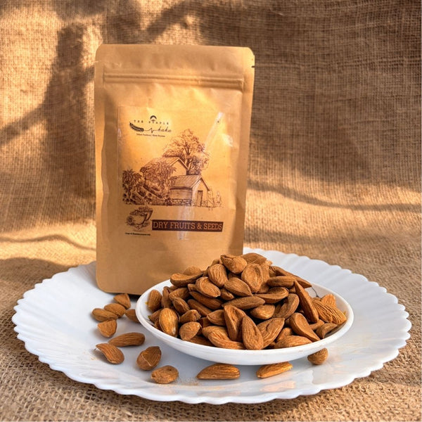 Mamra Almonds - Premium & Healthy | The Staple Kaka