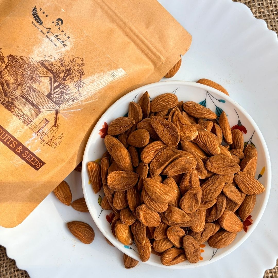 the staple kaka mamra almonds